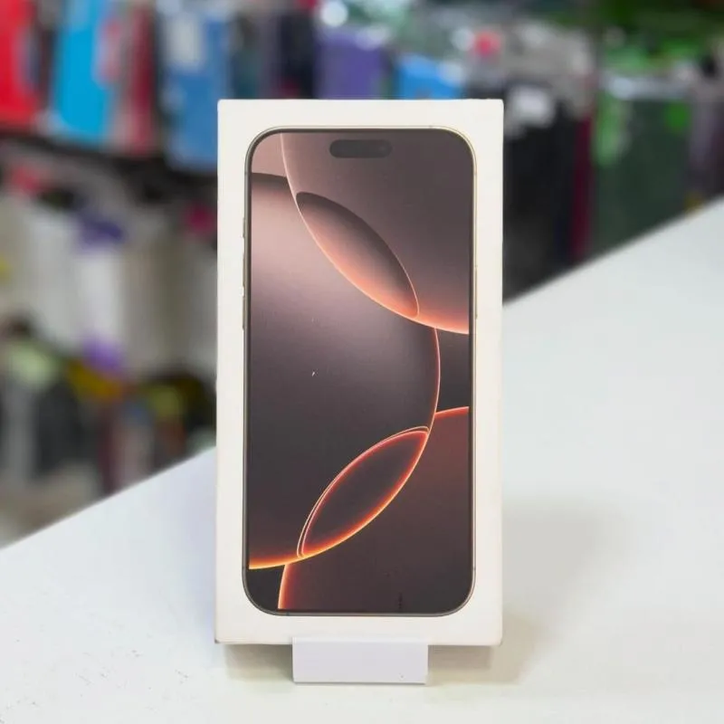 Imagem da campanha Iphone 16 Pro Max