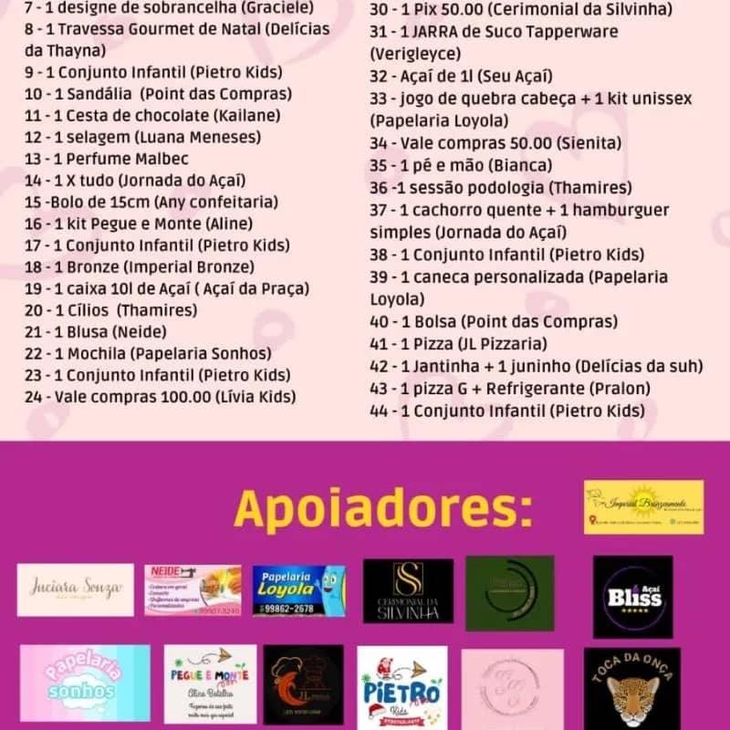 Imagem da campanha Todos pela Dayara