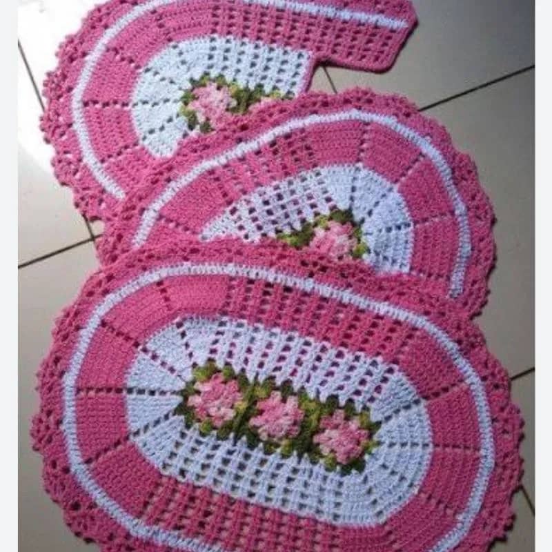 Imagem da campanha Jogo de banheiro em crochê