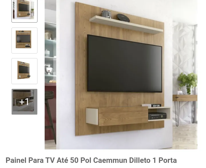 Imagem da campanha Painel para TV de até 50 polegadas