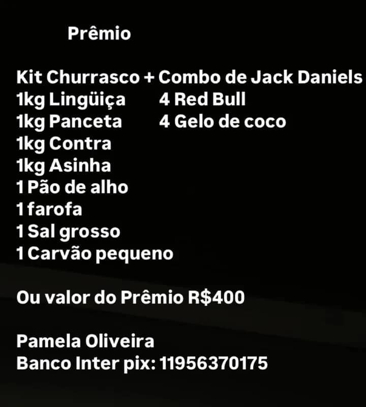 Imagem da campanha Kit Churrasco + Combo de Jack Daniels ou R$ 400 no pix