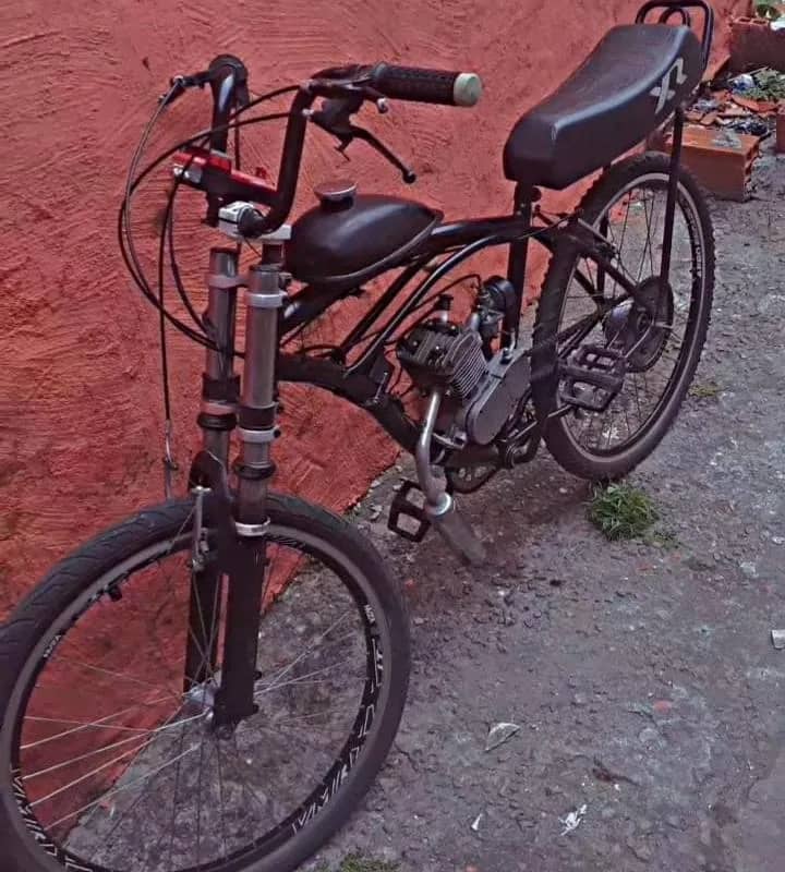 Imagem da campanha BIKE MOTORIZADA