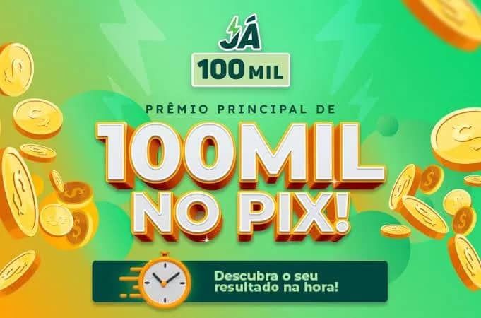 Imagem da campanha Prêmio de natal 100 mil no pix