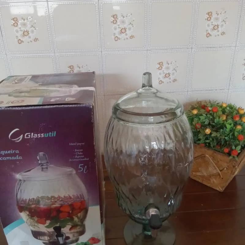 Imagem da campanha Rifa Suqueira de vidro linda