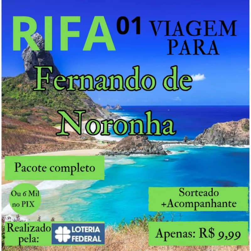 Imagem da campanha Rifa de ano novo