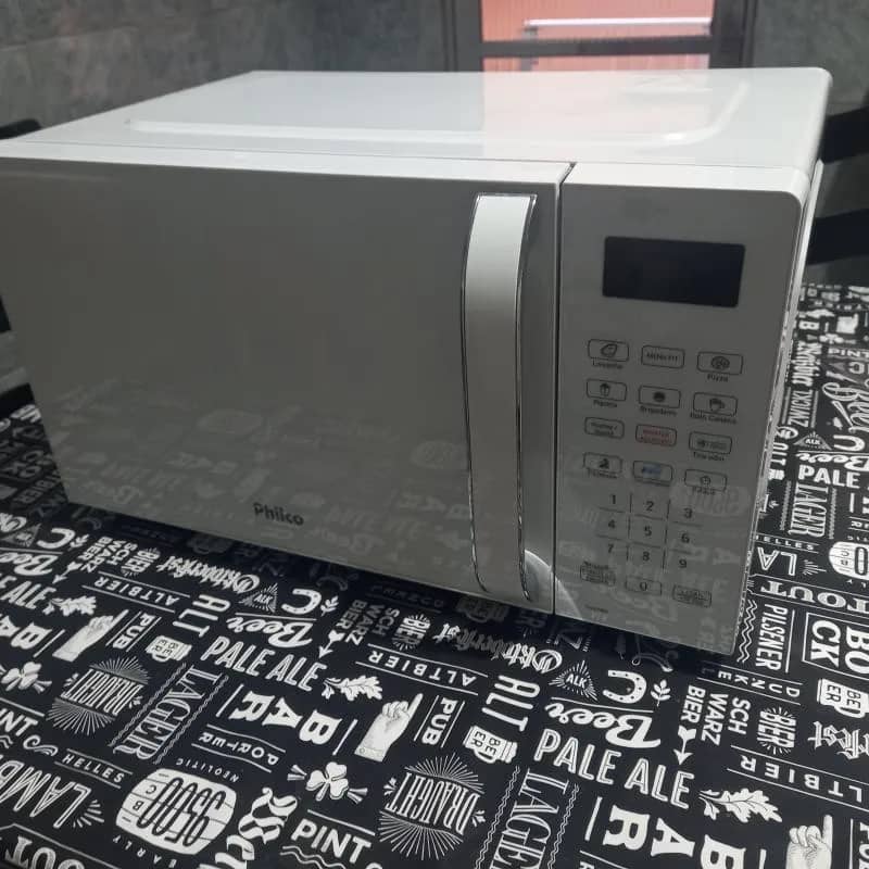 Imagem da campanha Estamos rifando esse belíssimo micro-ondas PHILCO semi novo 3 meses de Uso 15,00 CADA Nome🩷🙏🏼