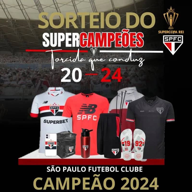 Imagem da campanha KIT SUPERCAMPEÕES SPFC