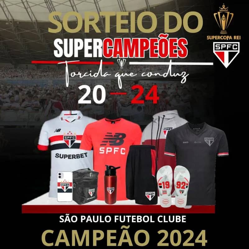 Imagem da campanha KIT SÃO PAULO FC