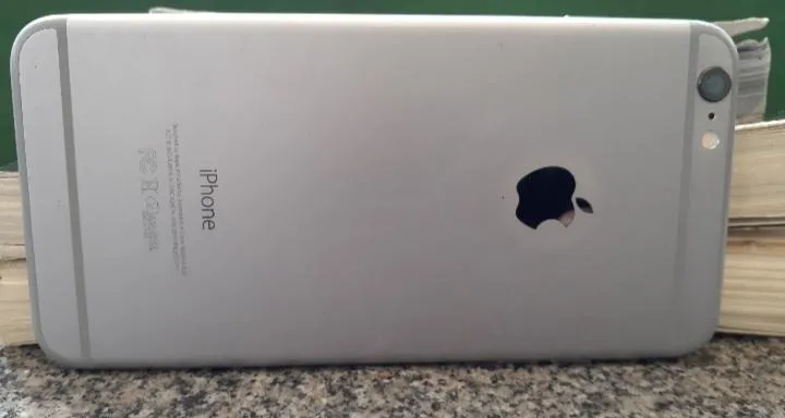 Imagem da campanha Iphone 6 plus 64gb sem riscos/trincas bateria 80-100% tudo funcional