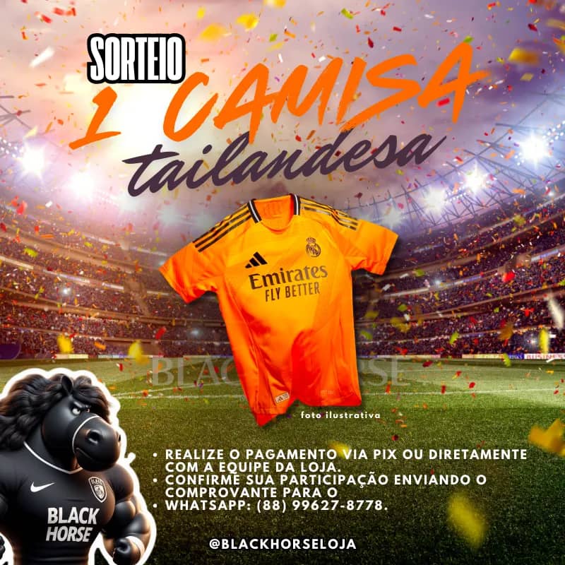 Imagem da campanha CAMISA DA SELEÇÃO BRASILEIRA COM A PERSONALIZAÇÃO DO VINI JR, 7