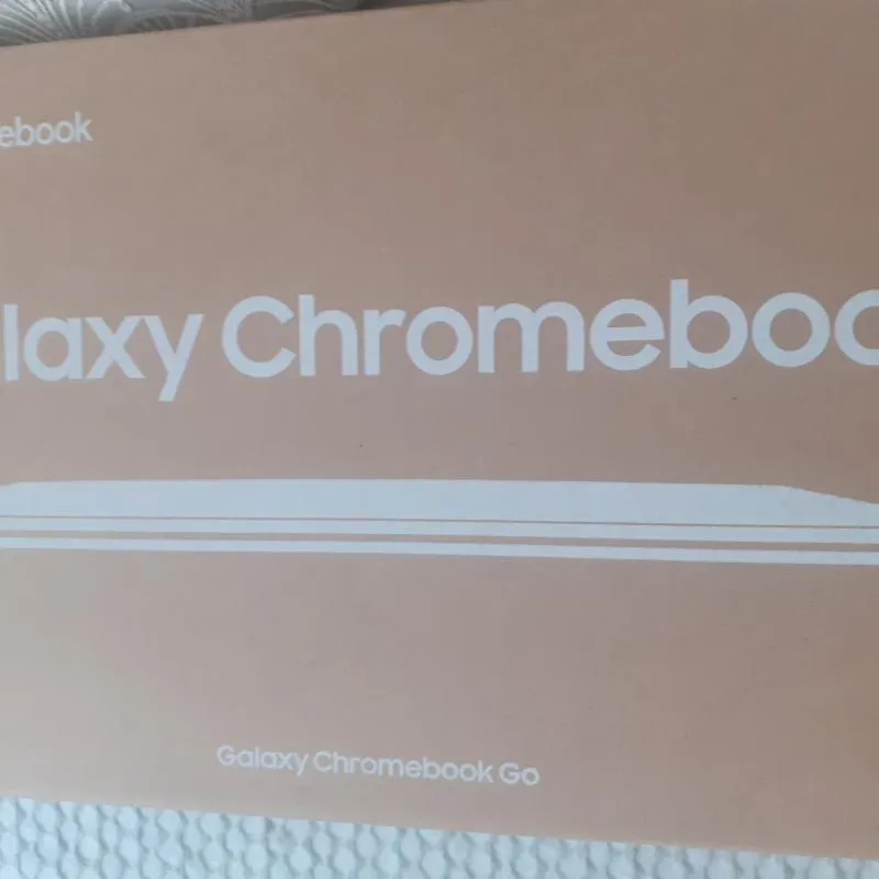 Imagem da campanha Notebook Galaxy Chromebook GO
