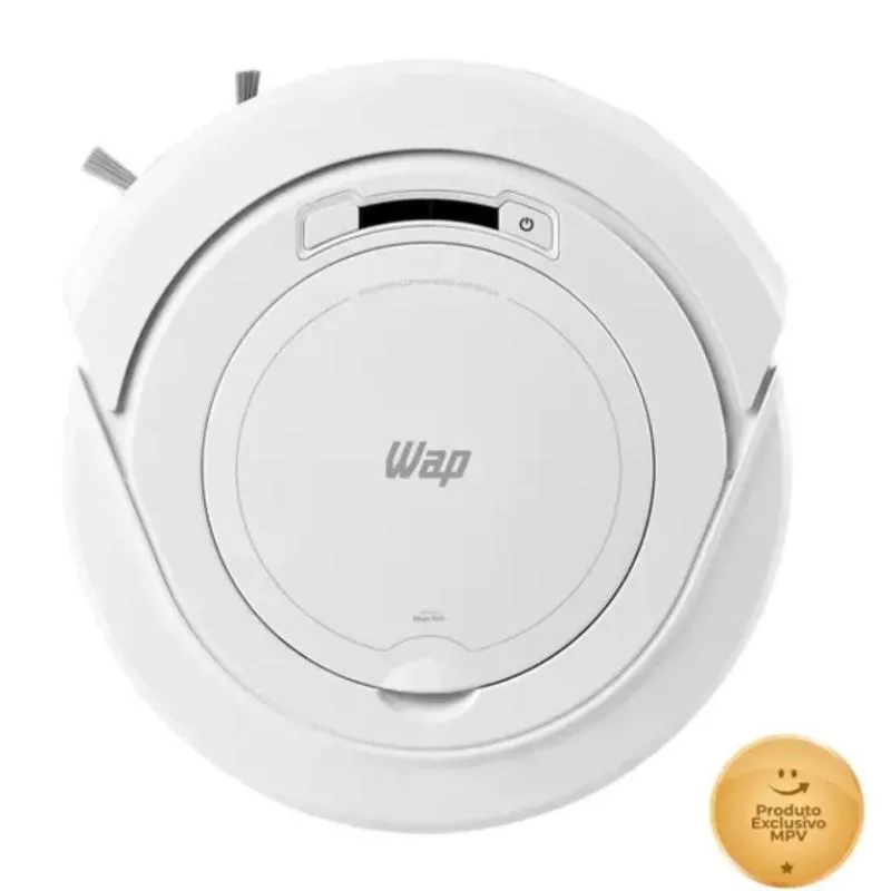 Imagem da campanha Aspirador de Pó Robô ROBOT W90 Pérola 3 em 1, Automático, 250ml, Sistema Antiqueda 30W 3,6VDC Bivolt WAP