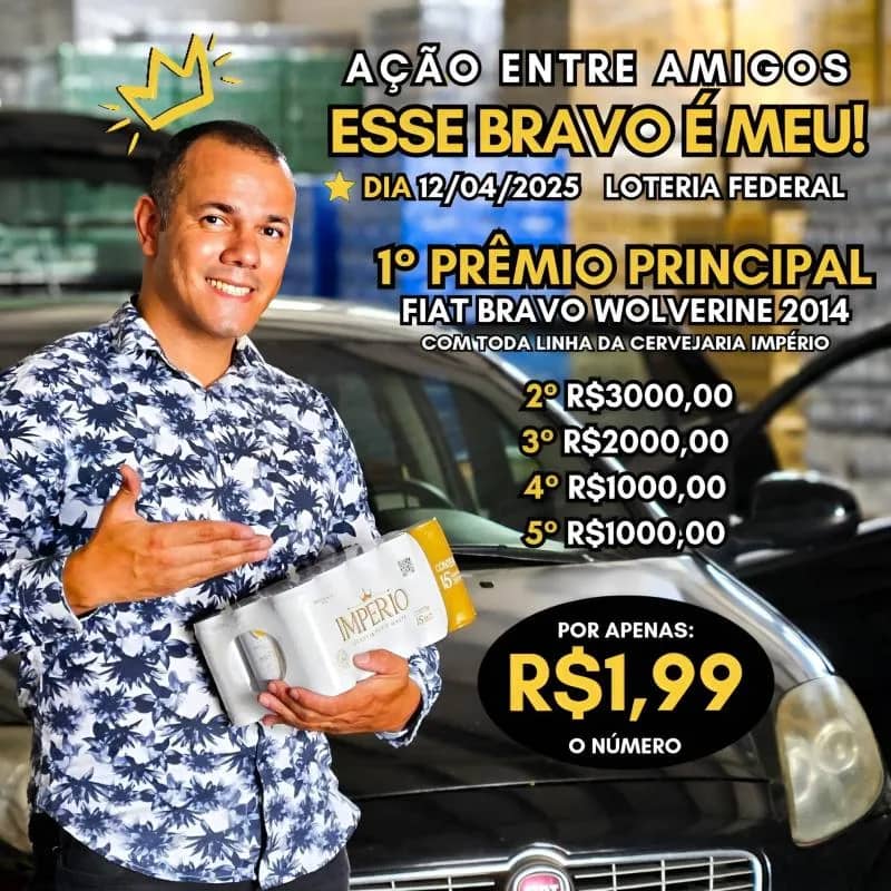 Imagem da campanha FIAT BRAVO WOLVERINE 1.8 2014