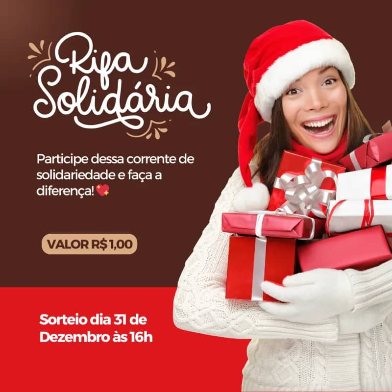Imagem da campanha Natal Solidario