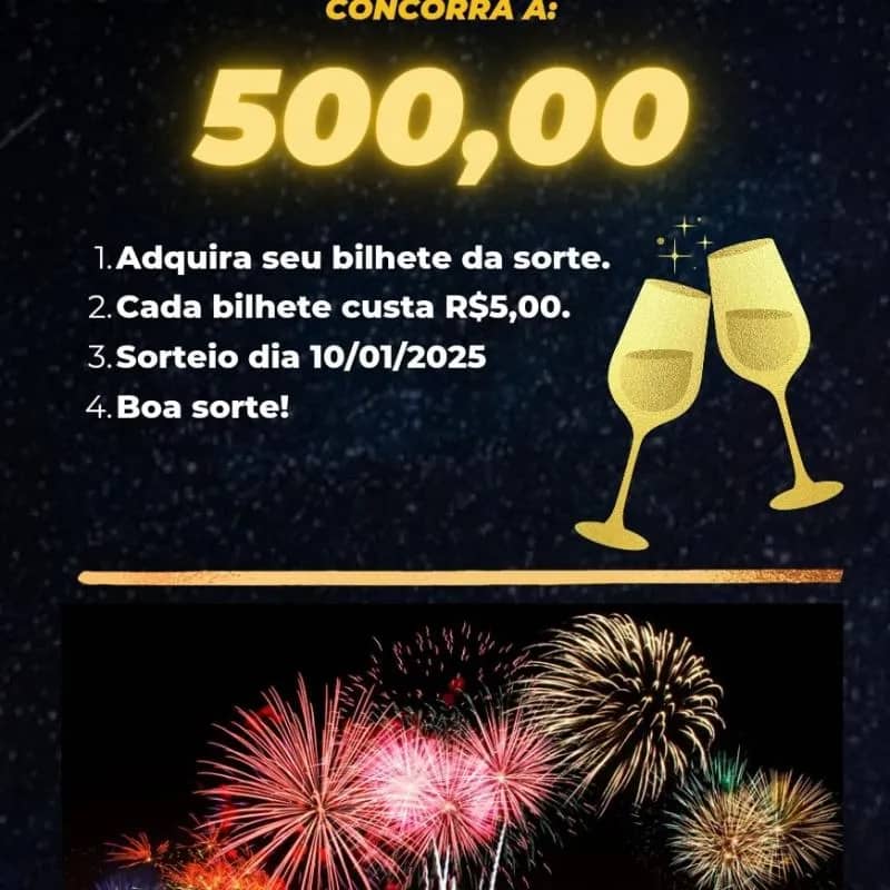 Imagem da campanha Pix Premiado Ano Novo