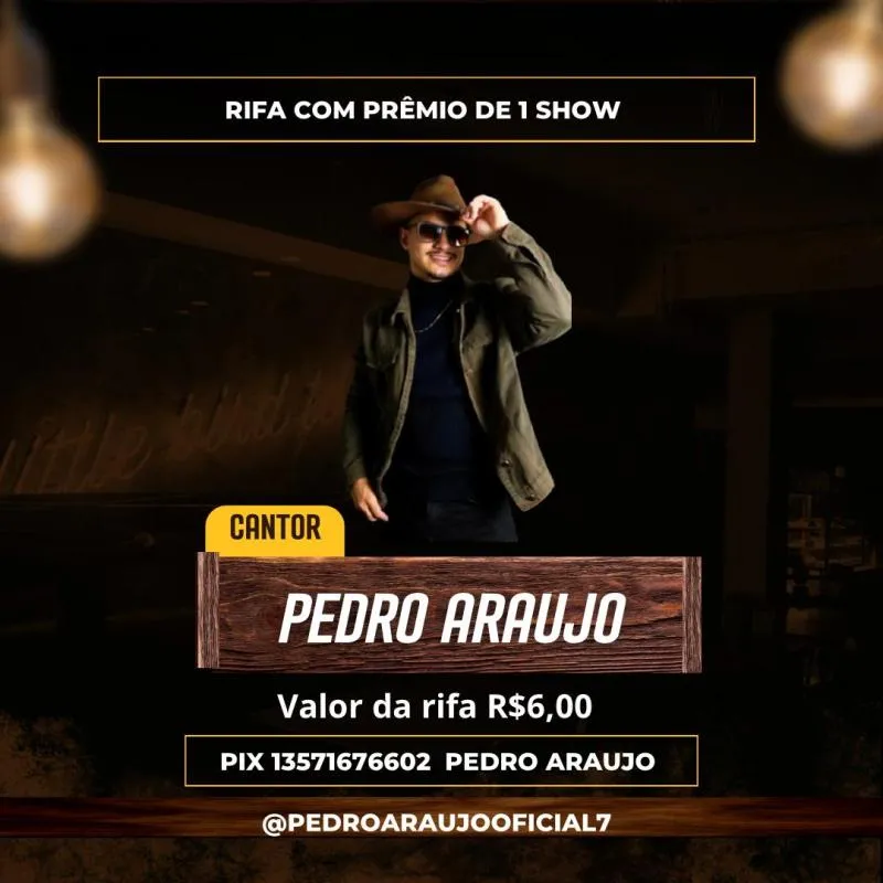 Imagem da campanha Arrecadação Pedro