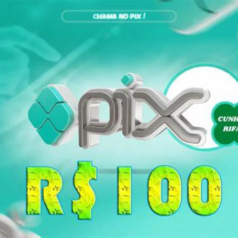 Imagem da campanha 100zão no pix