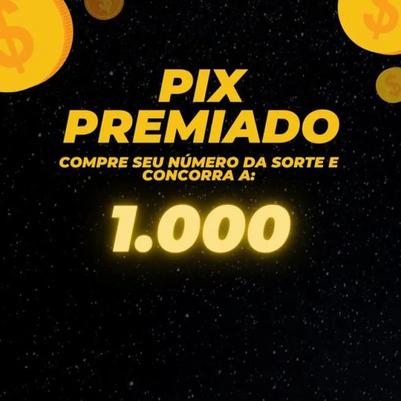 Imagem da campanha Pix premiado
