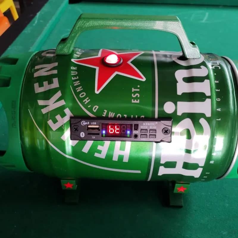 Imagem da campanha Som no barril Heineken