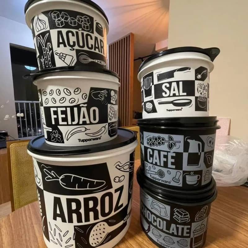 Imagem da campanha Rifa Conjunto de Tupperware de Mantimentos