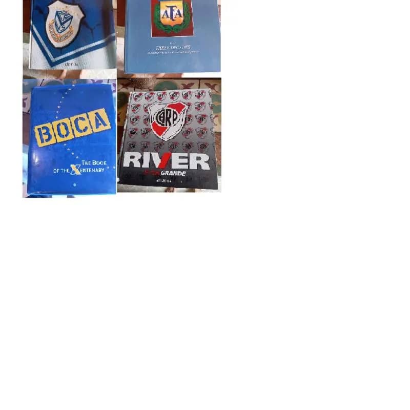 Imagem da campanha 4 Livros Futebol Argentino (capa dura)