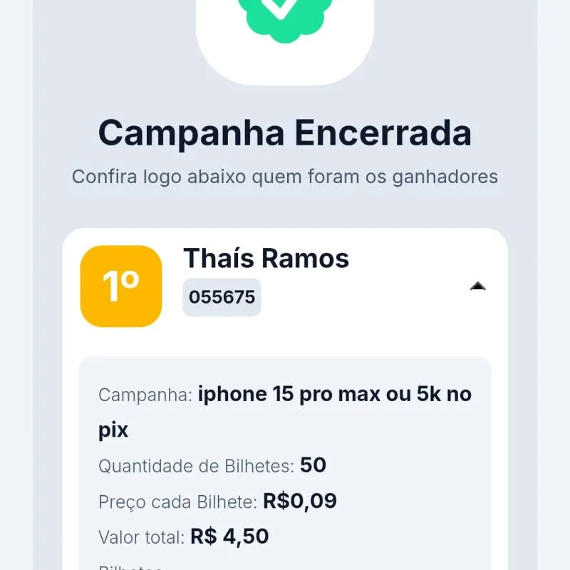 Imagem da campanha Josmilton roque de Lima