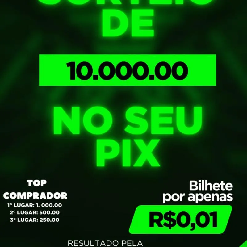 Imagem da campanha 10k no pix