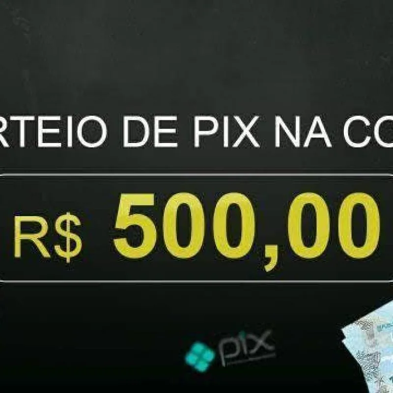 Imagem da campanha Sorteio de 500$ na co