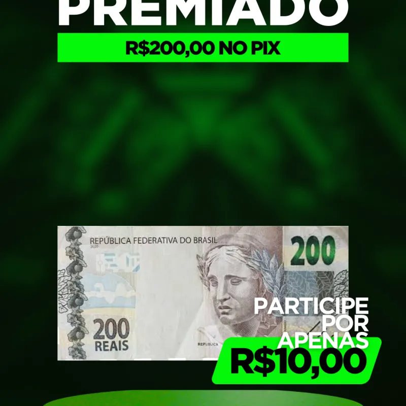 Imagem da campanha Sorteio Premiado Bianca Trindade