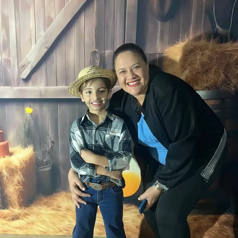 Imagem da campanha Amigos da Andrea Santos