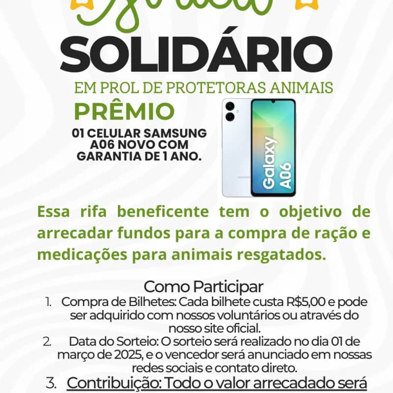 Imagem da campanha Campanha em prol do tratamento e ração para cães resgatados!