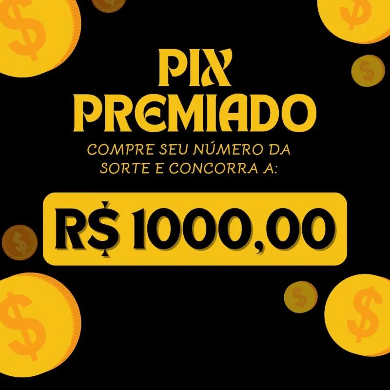 Imagem da campanha 1,000 Mil Reais no Pix