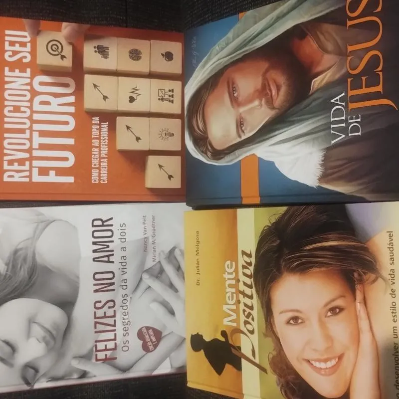 Imagem da campanha Livros de auto ajuda você está concorrendo 4 livros , ganhador levará 200 no pix