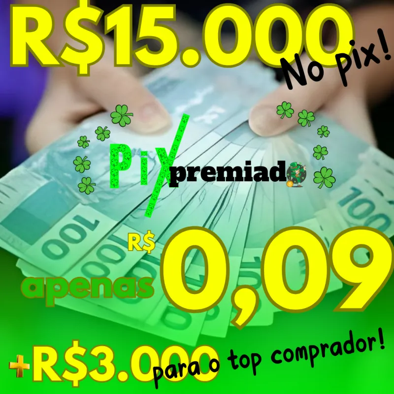 Imagem da campanha 15 MIL NO PIX