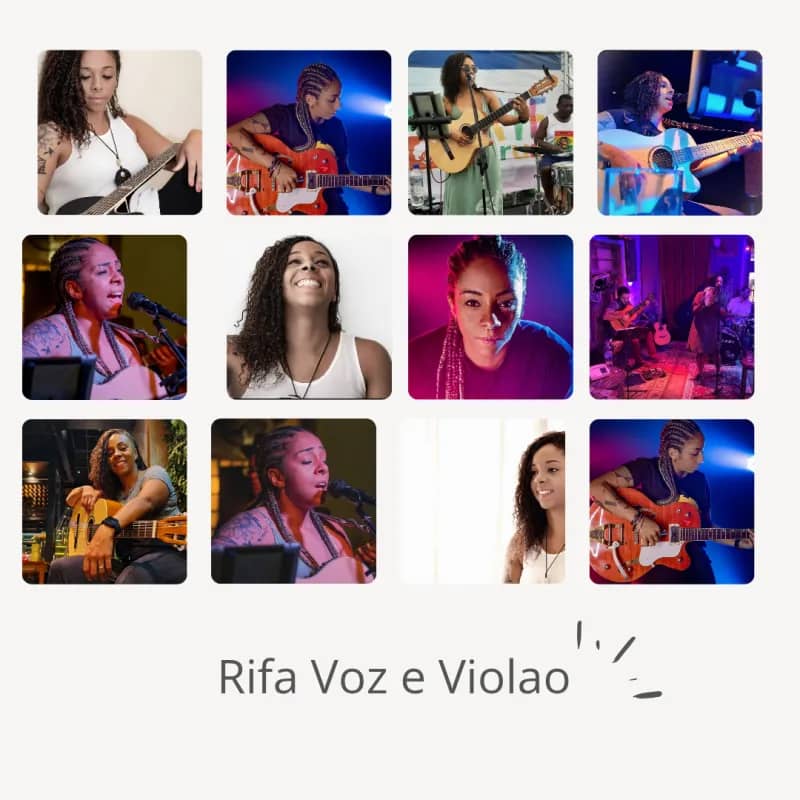 Imagem da campanha Rifa Voz e Violão 🎙🎸