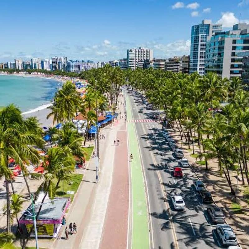 Imagem da campanha Réveillon em Maceió Alagoas