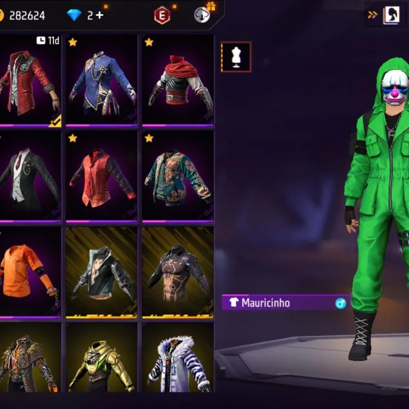 Imagem da campanha conta de free fire