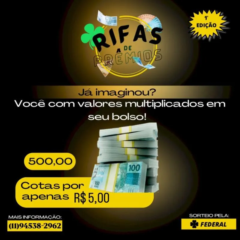 Imagem da campanha SORTE!!