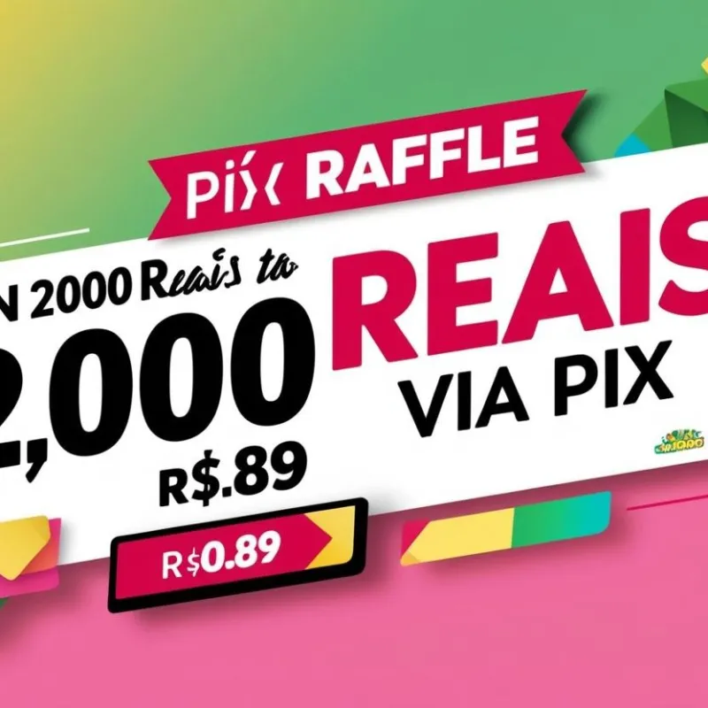 Imagem da campanha Sorteio  de R$2000 cota de R$0.89
