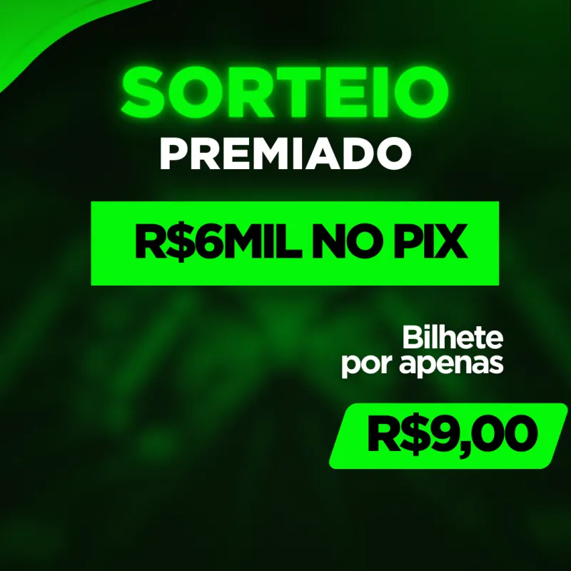 Imagem da campanha 6 mil no Pix