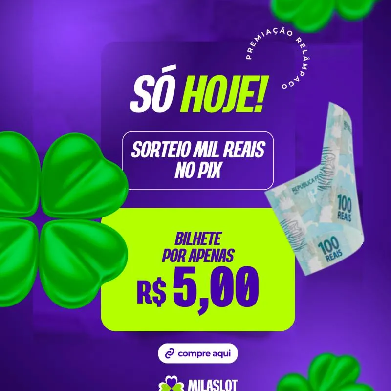 Imagem da campanha Mil Reias No PIUUUX🤩