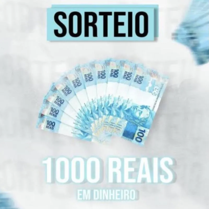 Imagem da campanha Pix de mil reais na sua conta