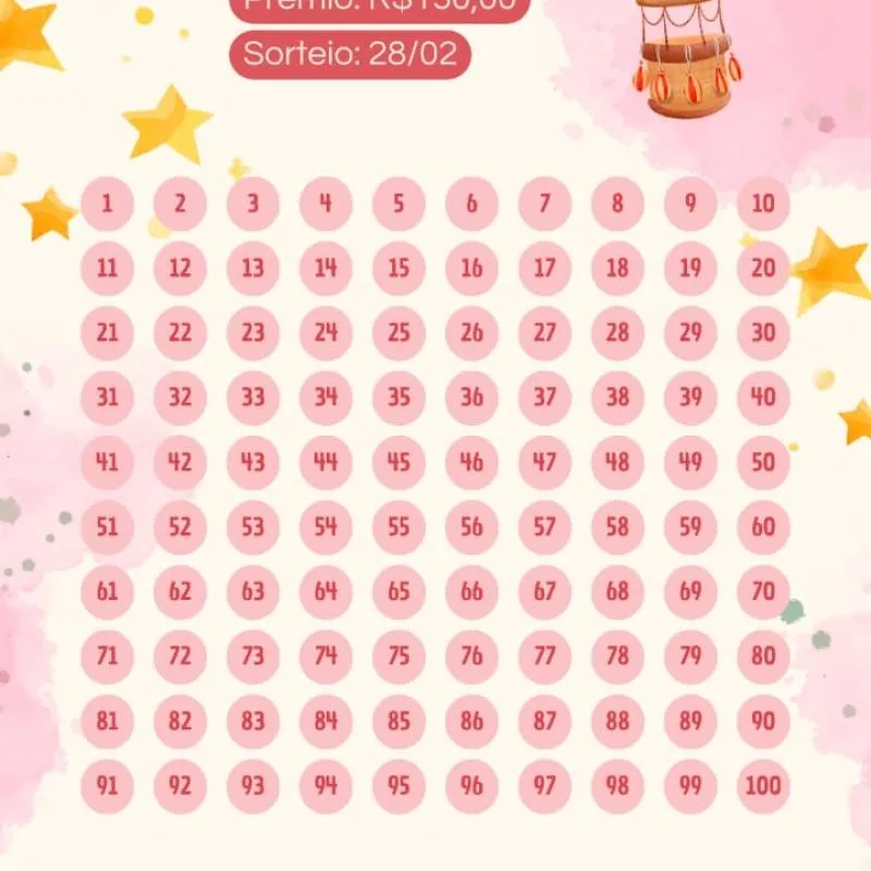 Imagem da campanha Chá Rifa da Carolliny