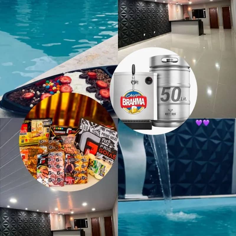 Imagem da campanha Diária + Barril de Chopp + Kit de Churrasco para 10 Pessoas