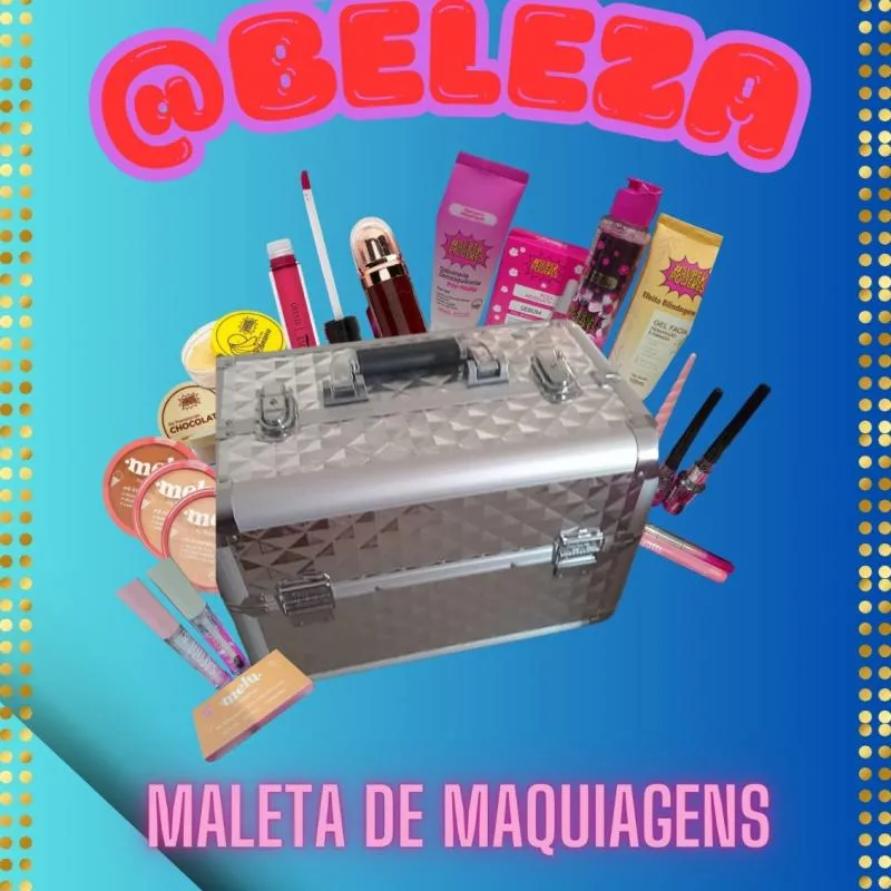 Imagem da campanha Maleta de Maquiagem Completa