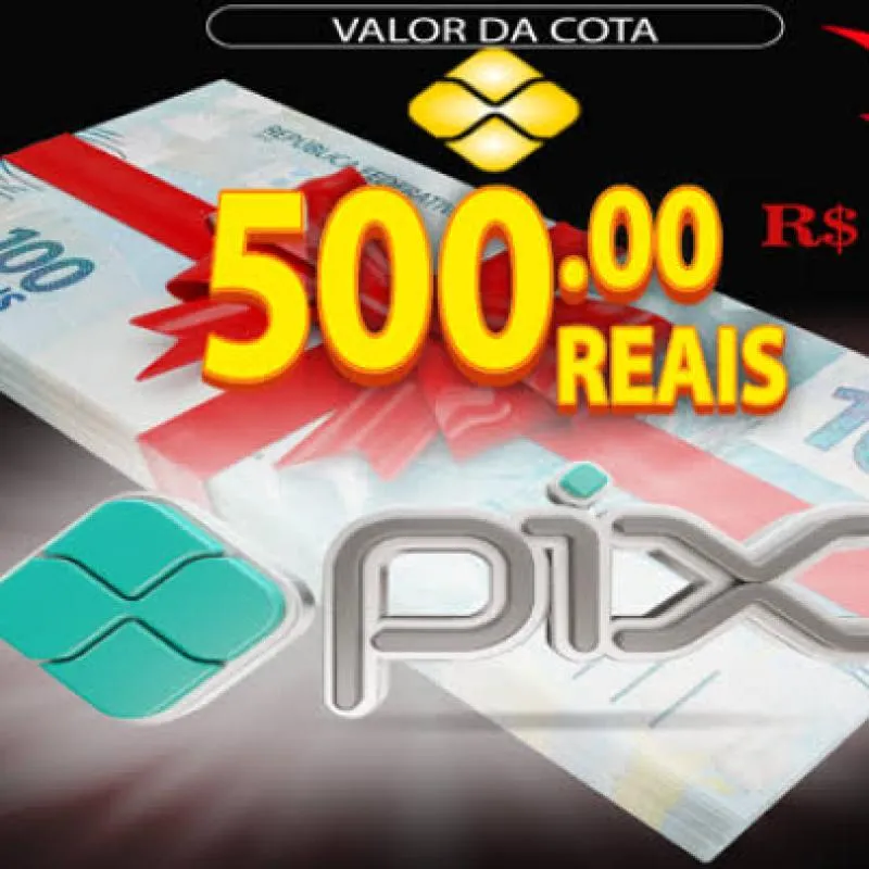 Imagem da campanha PIX PREMIADO R$ 500,00