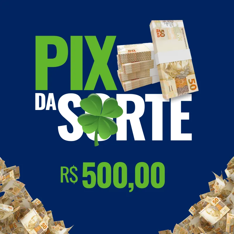 Imagem da campanha 500 no PIX