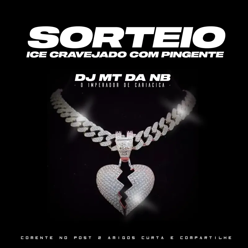 Imagem da campanha CORDÃO ICE CRAVEJADO COM PINGENTE ( NOVO )