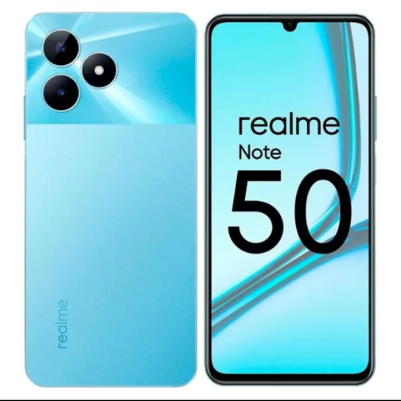 Imagem da campanha Concorra a um realme note e 50
