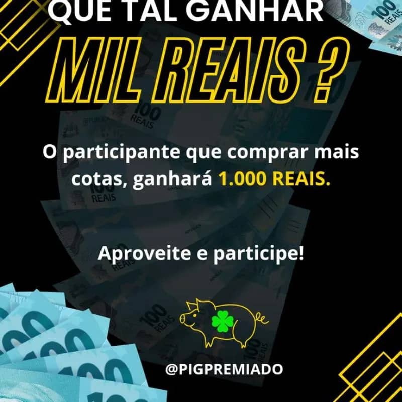 Imagem da campanha 1000 Reais no PIX!!!